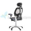 FOTEL ERGONOMICZNY CORPOCOMFORT BX-4144 SZARY
